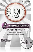 Align Resistance Formula Probiotics Supplement, Survives Antibiotic Use, 28 Probiotic Capsules, Saccharomyces boulardi CNCM1-1079, #1 Doctor Recommended Brand, 28 CT - coolthings.us