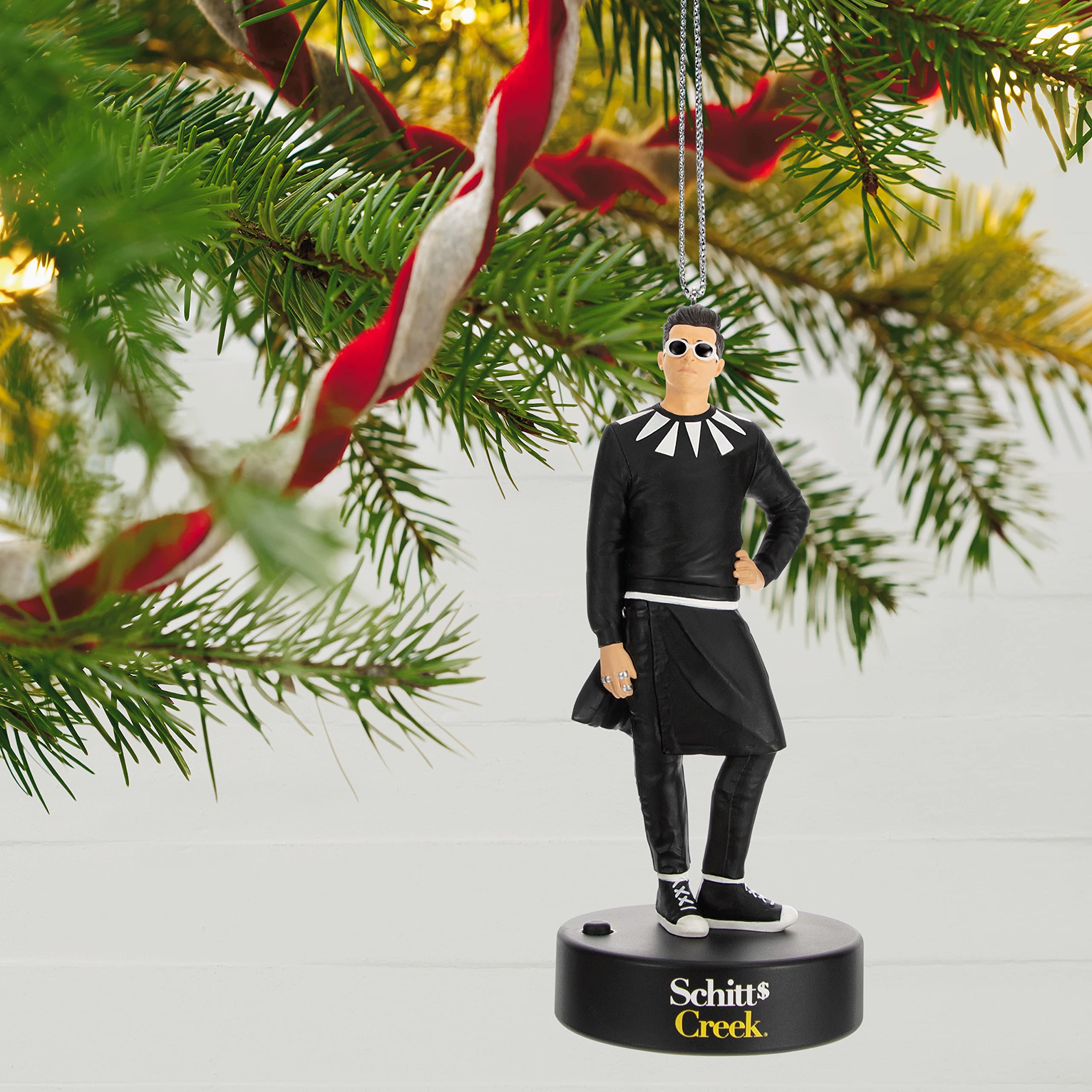 Hallmark Keepsake Christmas Ornament 2023, Schitt's Creek David
