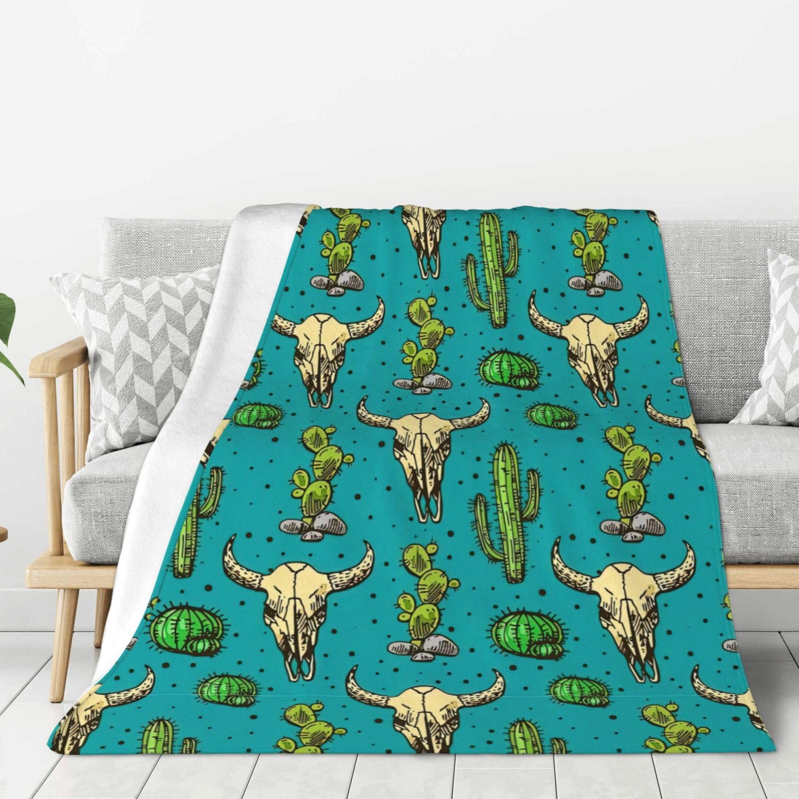 Couverture flanelle douce contre le froid jeté de lit pour chambre