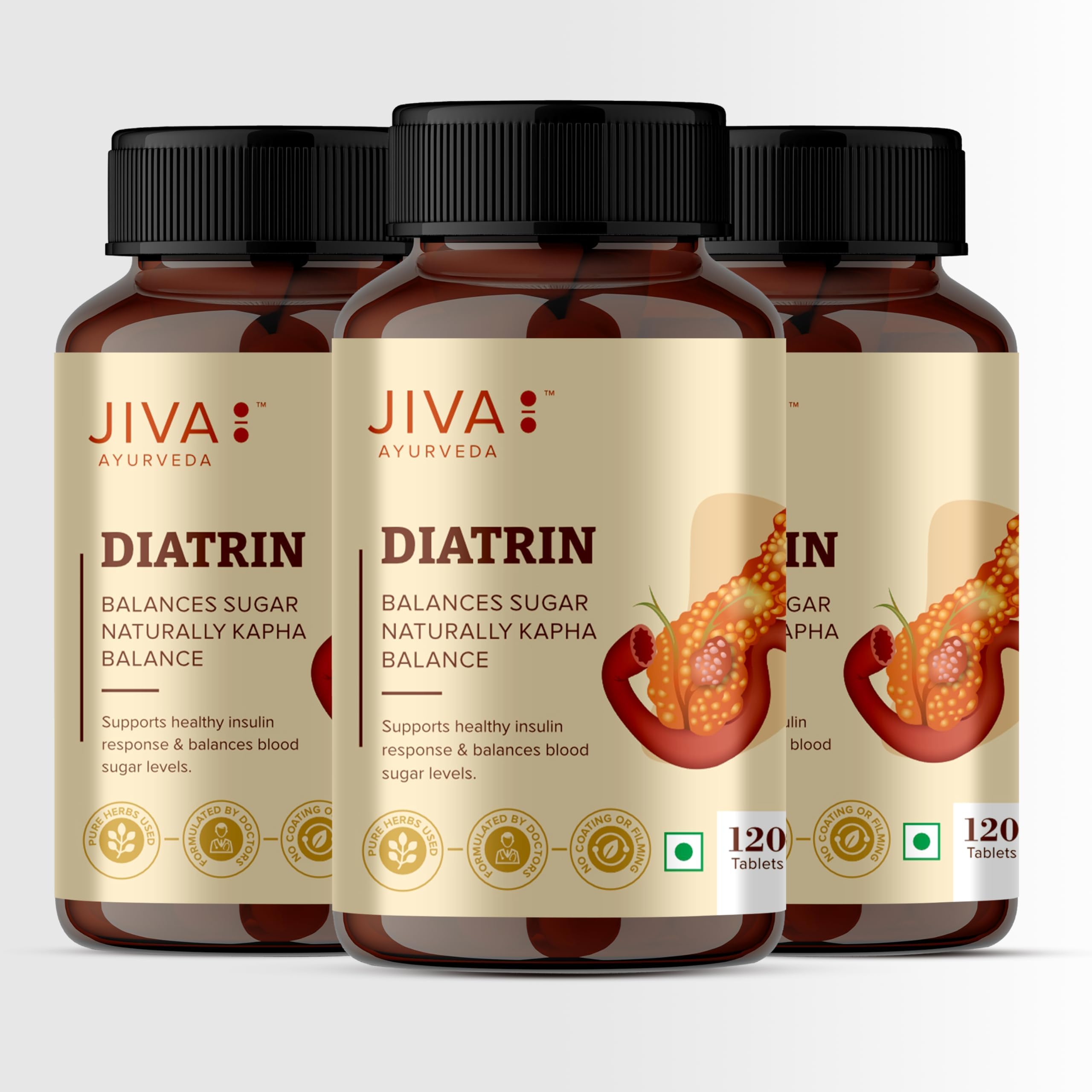 Diatrin Tablets - 120 Tablets (Pack of 2)