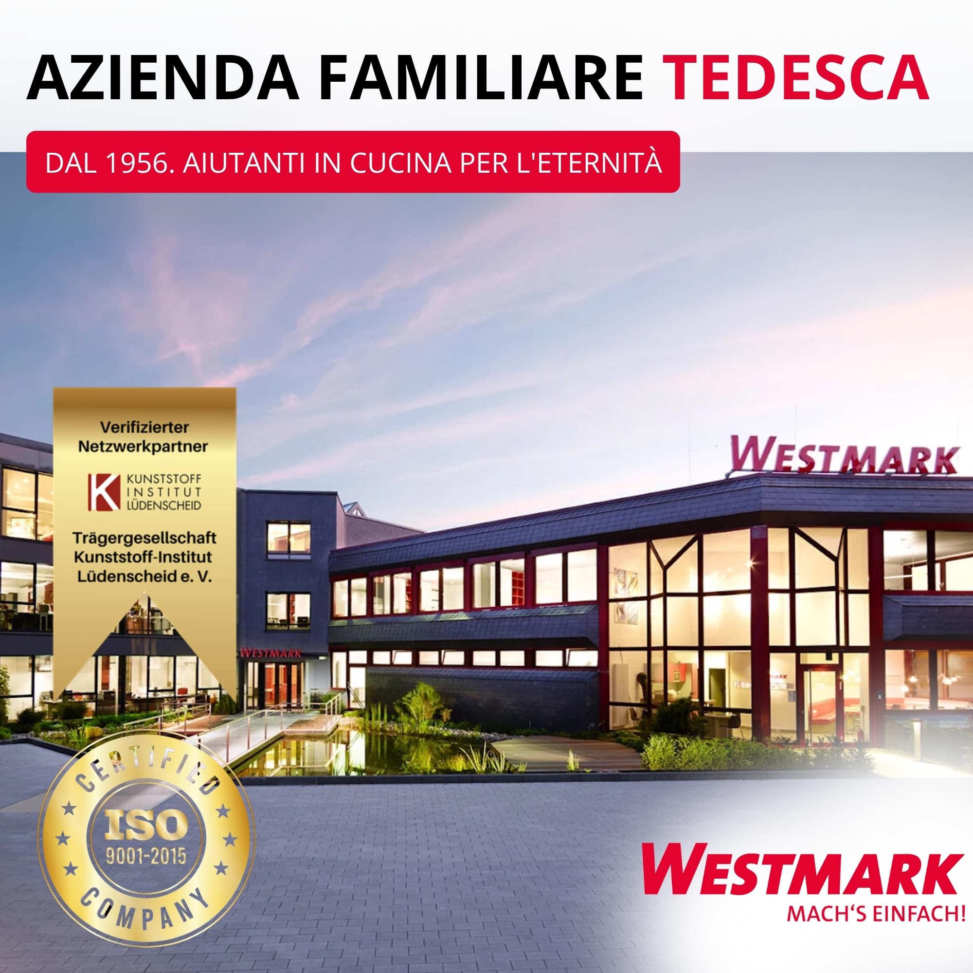 Westmark Coperchio da microonde, rotondo, ø ca. 25 cm, altezza ca. 6,3 cm, plastica, colore: trasparente, 22452270