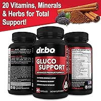 Vista 8 de Gluco Support Suplemento Cápsulas – Suplementos para aumentar el metabolismo, píldora de fórmula a base de vitaminas – Ultra Balance Optimizer