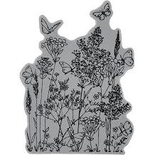 Penny Black 40-444 5" x 7"-Butterfly Dance Cling Stamp