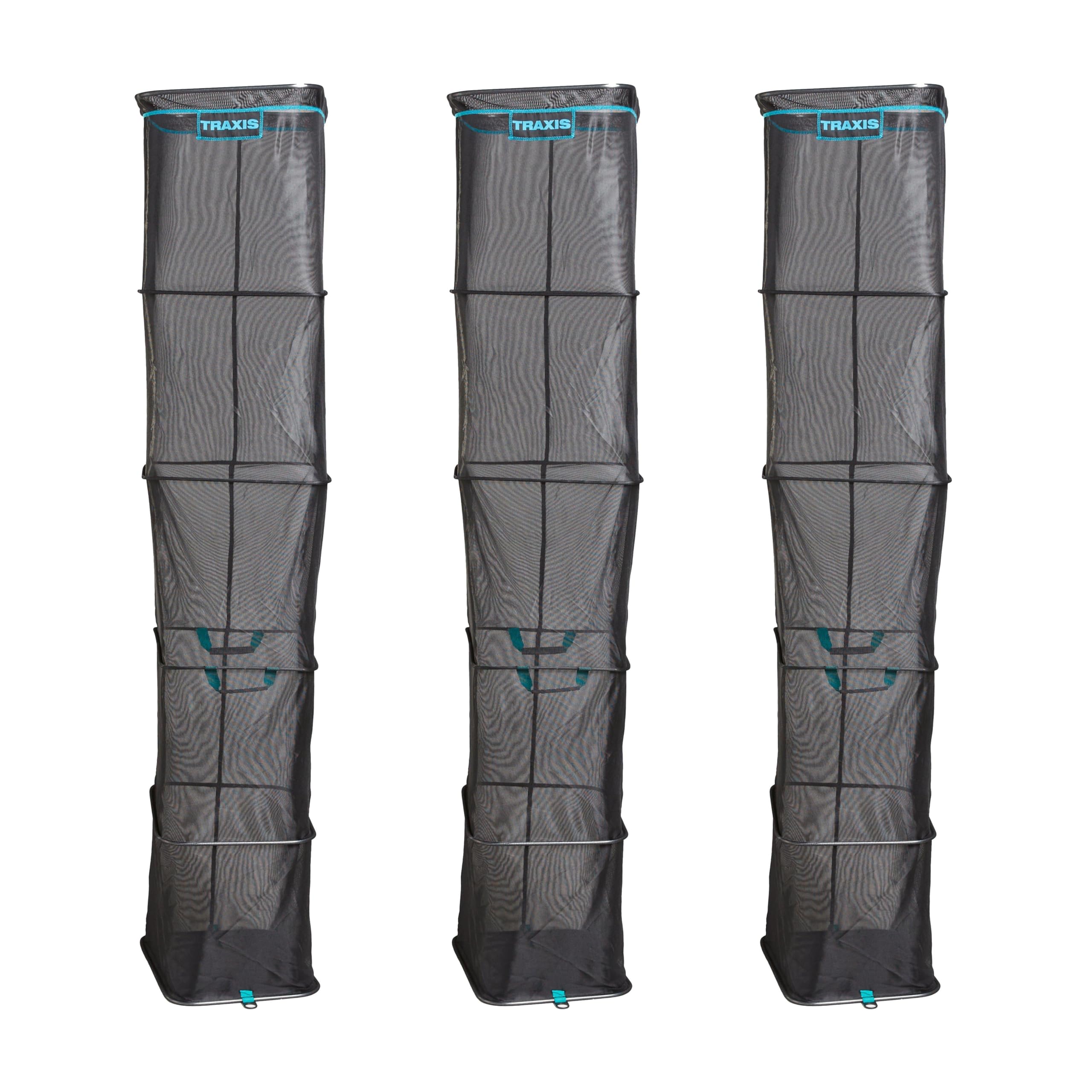 Westlake Commercial Ready Compact Keepnet Set, Set of 3, 2 Meters, Angling and Fishing Equipment