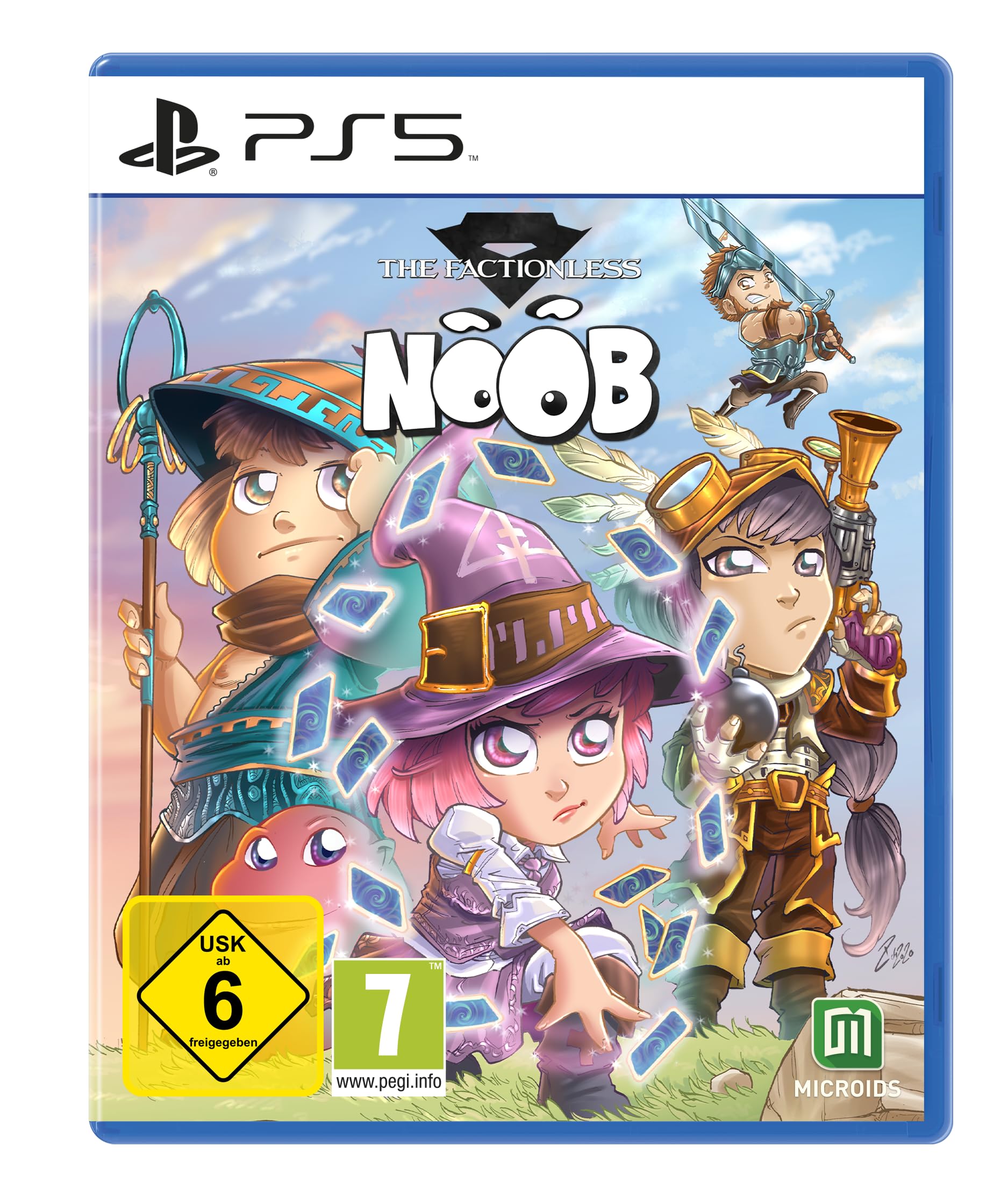 NOOB, The Factionless,1 disco PS5-Blu-ray: para PlayStation 5