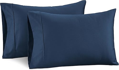 Miniatura 10 de LANE LINEN - Juego de 2 fundas de almohada, se adapta a almohadas tamaño estándar y Queen, 450 hilos, 100% algodón, de lujo, satén, suaves
