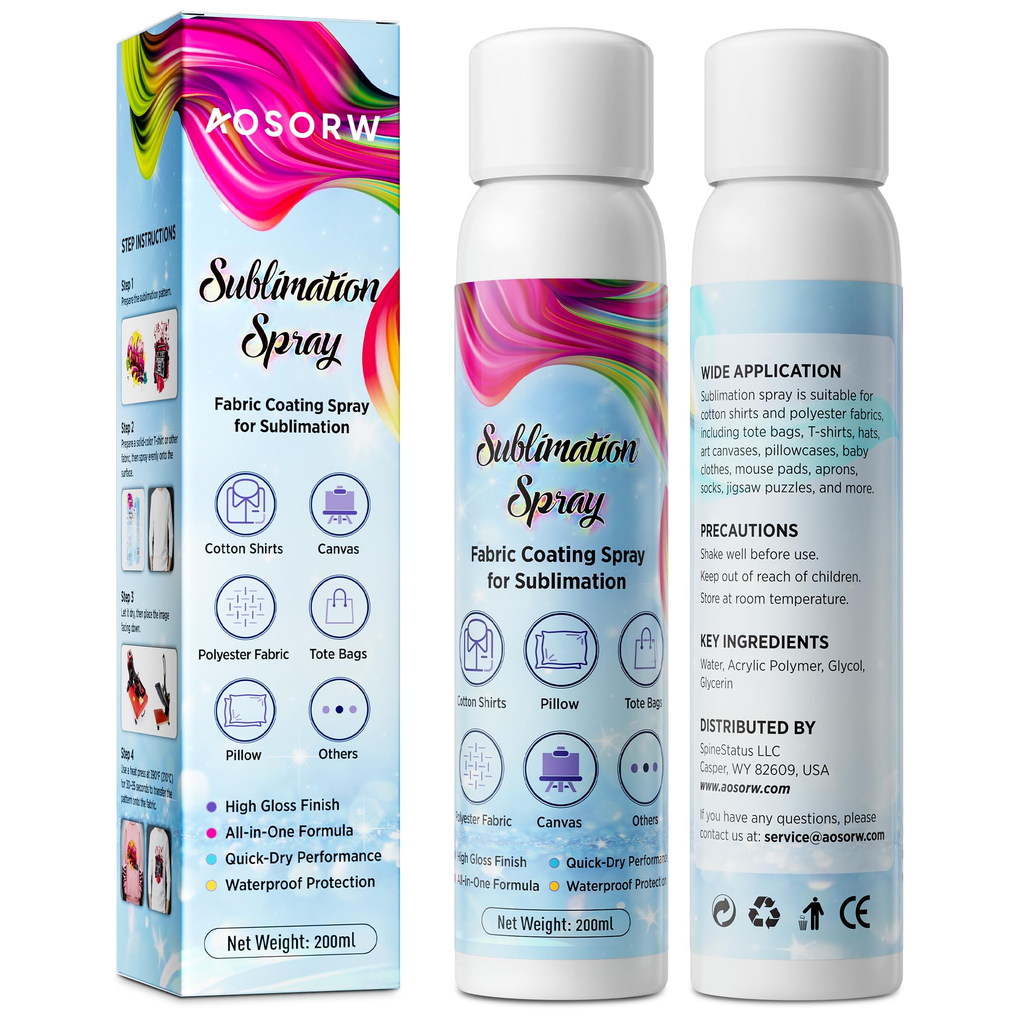 AOSORW Sublimation Spray
