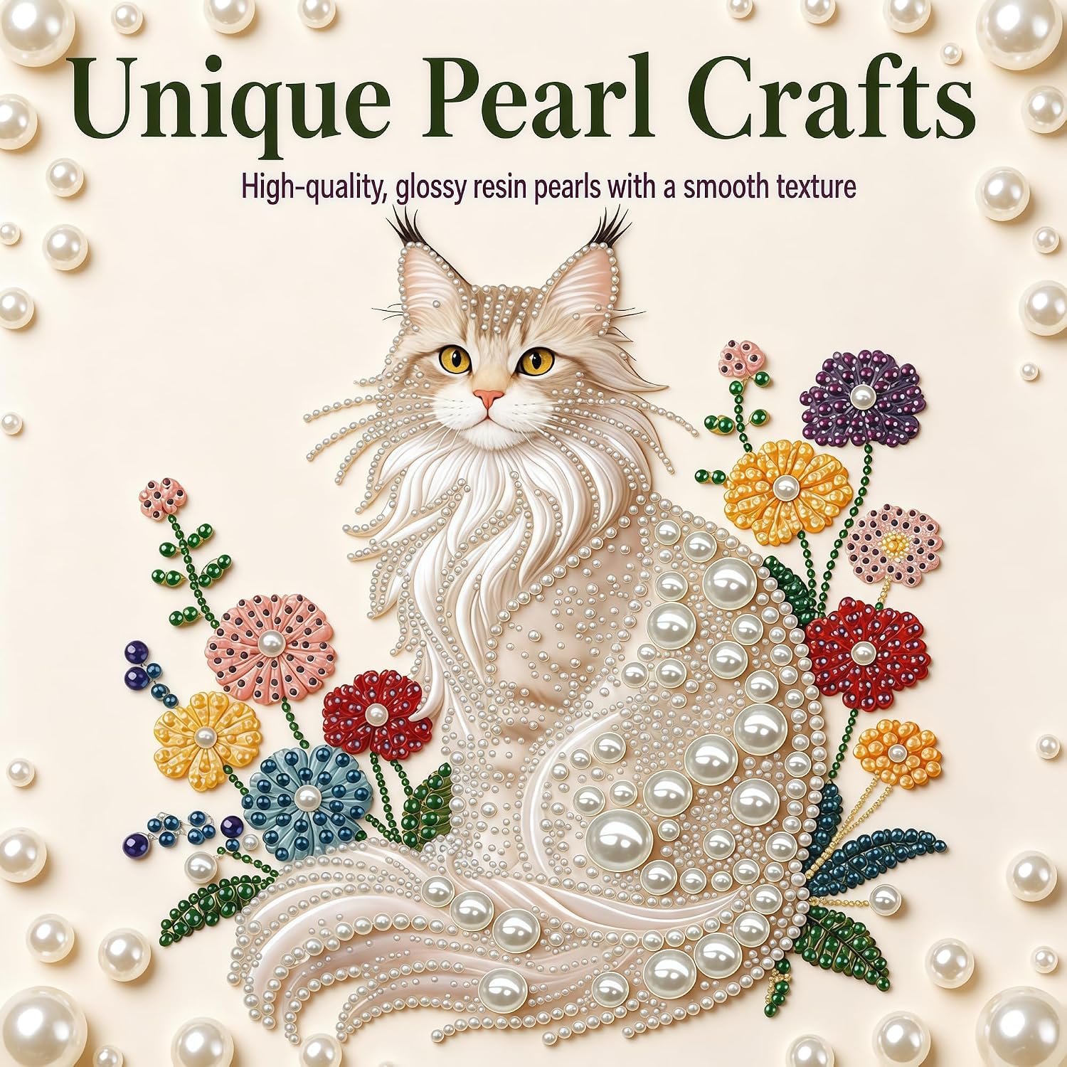 DIYGEMDOT Diamond Art Kits for Adults Beginners, 5D Pearl Diamond Painting image 4