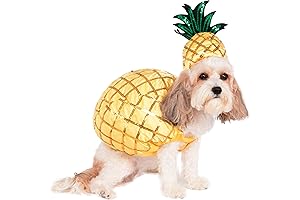 Rubie's Pineapple Pet Costume: The Perfect Tropical Getaway for Your Furry Friend