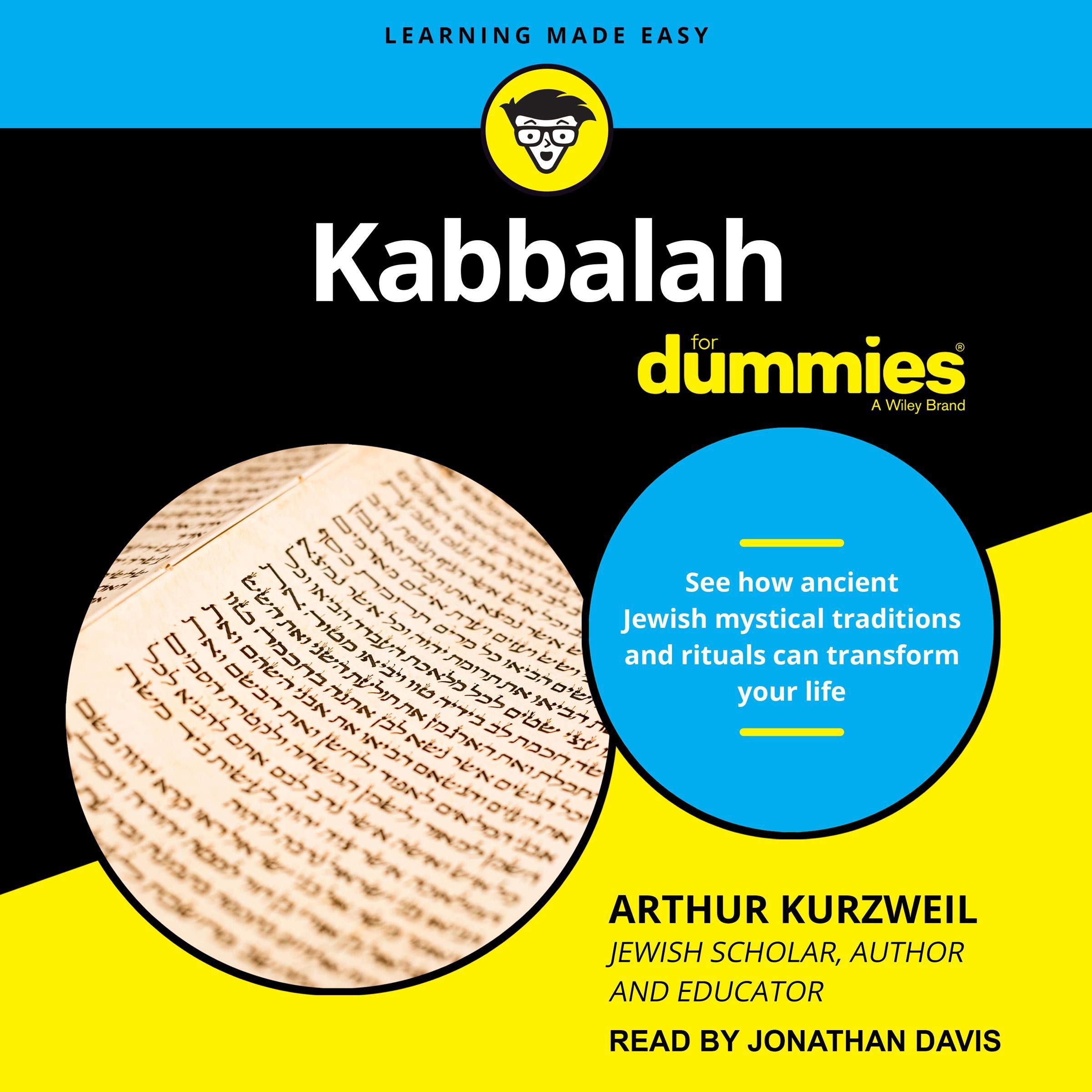Cover art for Kabbalah for Dummies