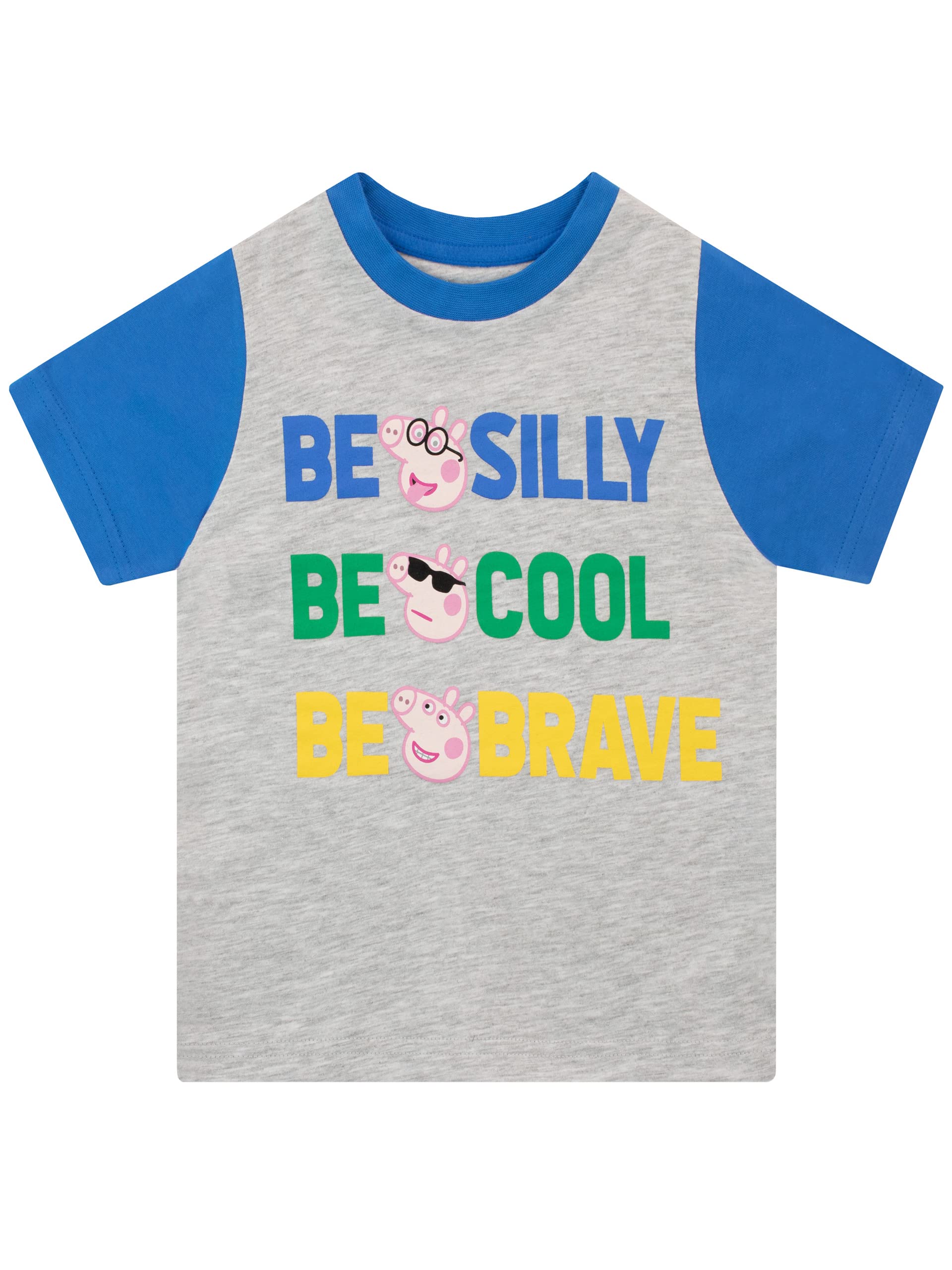 Peppa Pig T Shirt | George Pig Boys' T-Shirts | Cotton Kids T Shirts Multicolour 18-24 Months