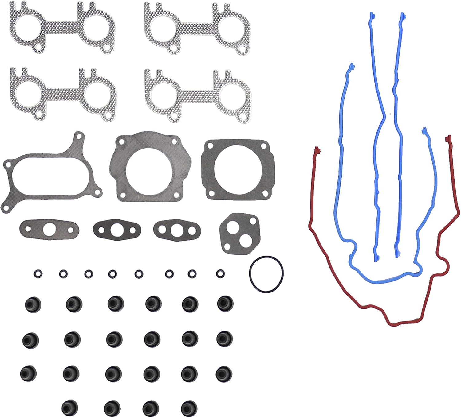 DNJ HGS4150 Head Gasket Set for 1991-1995 Ford, Lincoln, Mercury Cougar, Crown Victoria, Grand Marquis 4.6L V8 16V SOHC 281cid
