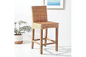 Safavieh Home Tobie Rattan Counter Stool