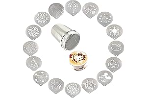 Lofekea Fresh Coffee Stencil: Make Your Coffee Art Pop