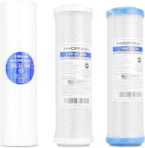 WECO Cartuchos de repuesto de filtro de agua para debajo del fregadero de la serie HYDRA (HYDRA-SET3) disponible en Yaxa Costa Rica