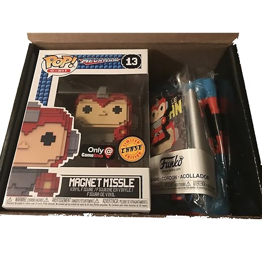 Funko Pop! 8-Bit #13 Mega Man Magnet Missile Chase (Gamestop Exclusive)