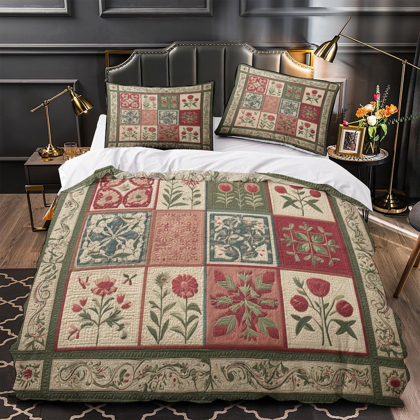 Parure de lit microfibre douce et respirante avec housse de couette zippée 140x200