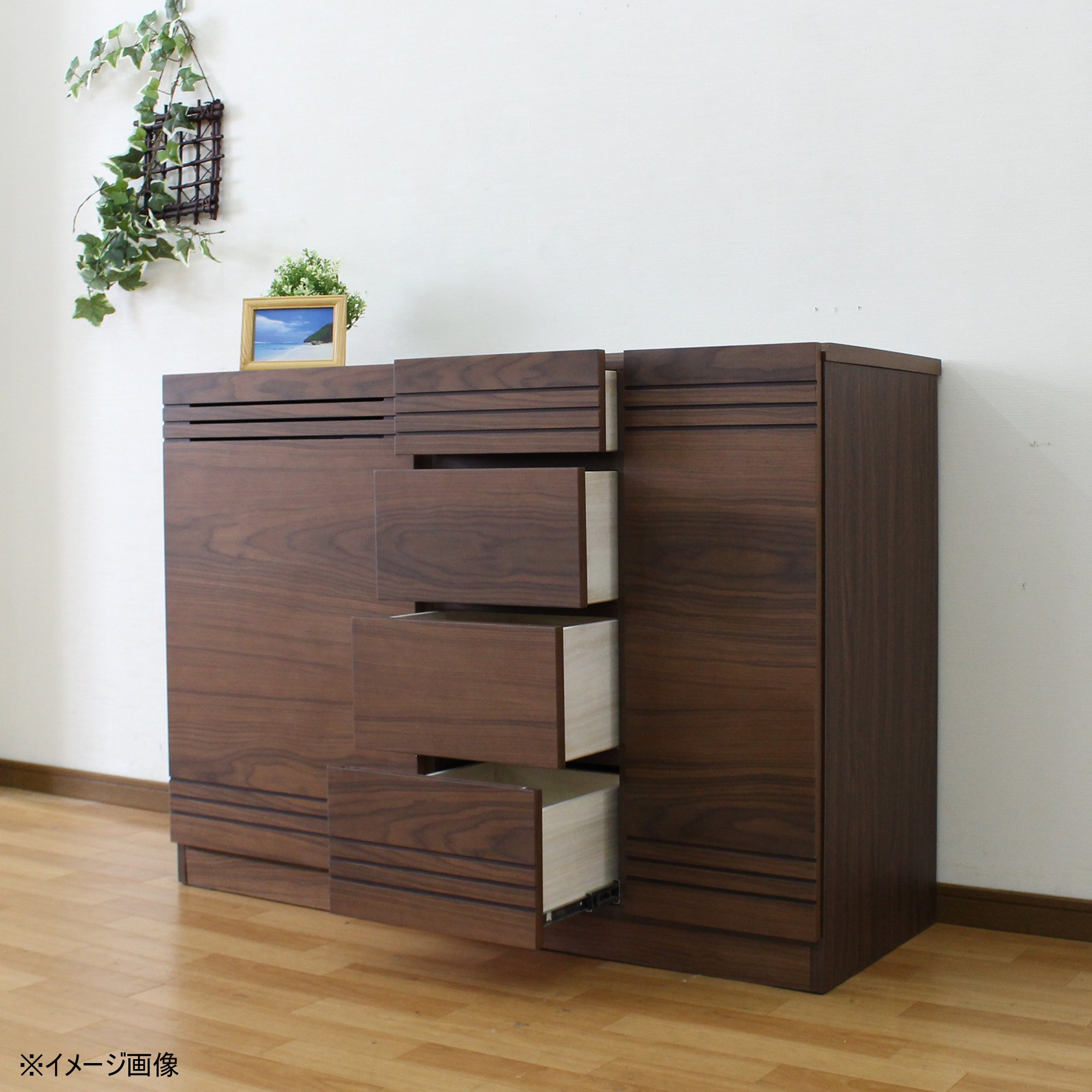 大川家具　完成品 サイドボード 120cm Amazon｜大川家具 関家具 サイドボード 幅120cm 244053｜キャビネット