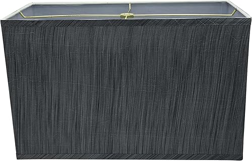 Aspen Creative 36003, pantalla rectangular de transición con forma de araña en forma de araña en gris y negro, 8 pulgadas + 16 pulgadas de ancho (8