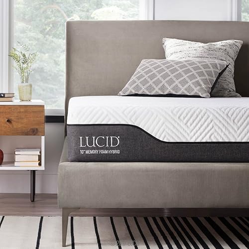 Meilleur matelas hybride en mousse de charbon de bambou: Le modèle de Lucid
