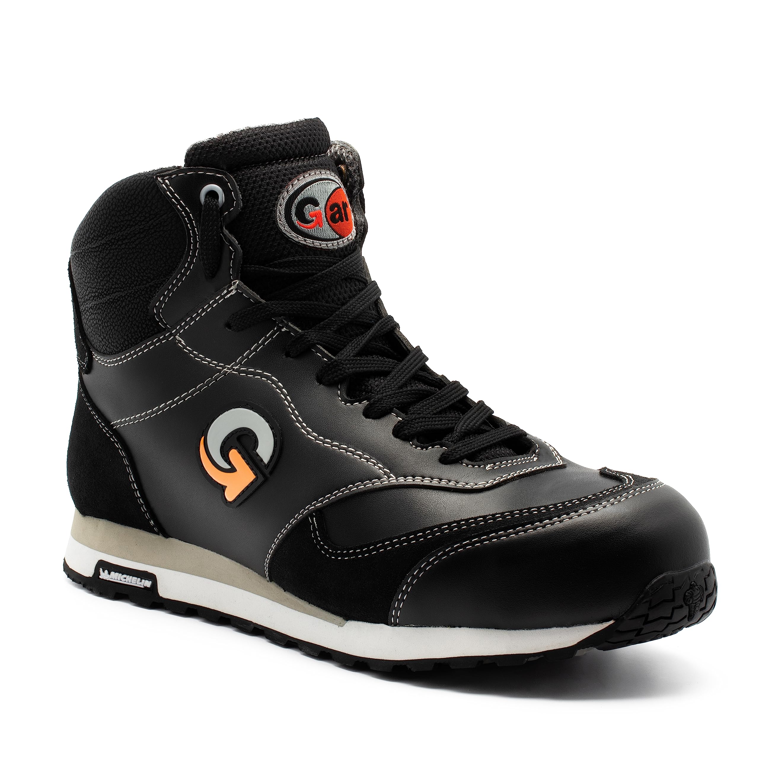 GARSPORTMen's IMOLA MID MICR. S3 Safety shoe, Black, 11.5 UK