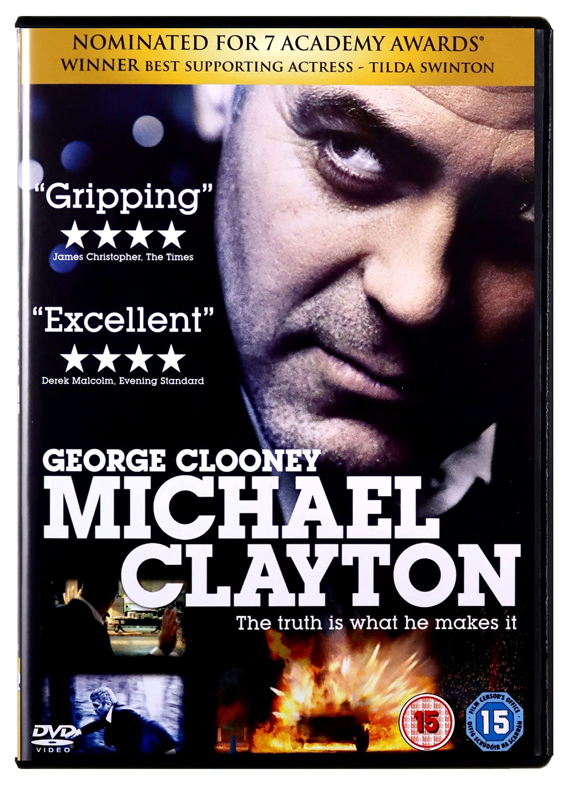 Michael Clayton DVD - Region 2 - George Clooney - New & Sealed