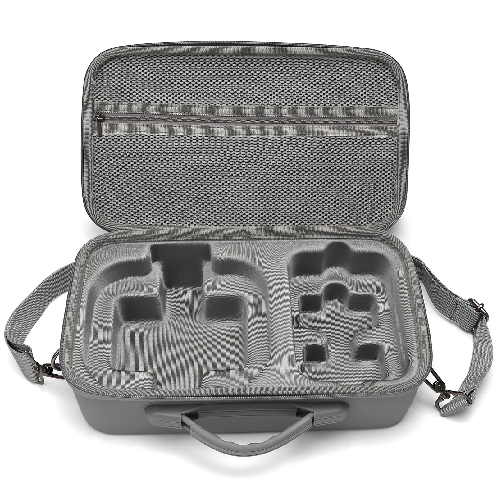 Torba podróżna Travel Soft Case dla DJI Neo 2 Portable, etui DJI Neo do przechowywania, kompatybilna torba z pilotem RC 3 dla akcesoriów Fly More Combo, szary