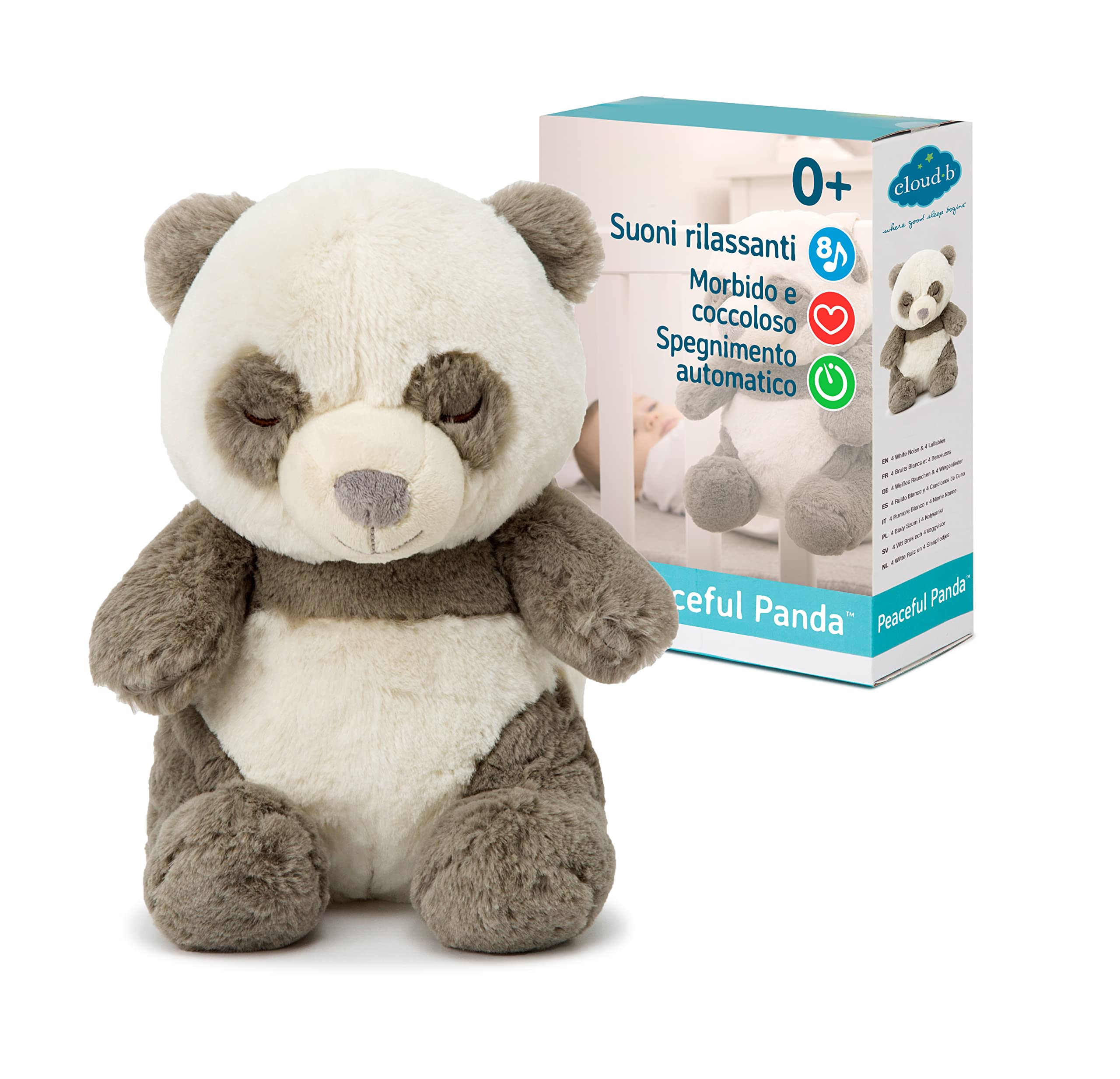 Peluche Sleep Sheep Cloud B - 8 Suoni Rilassanti E Ninne Nanne, Auto Spegnimento - Foto 11
