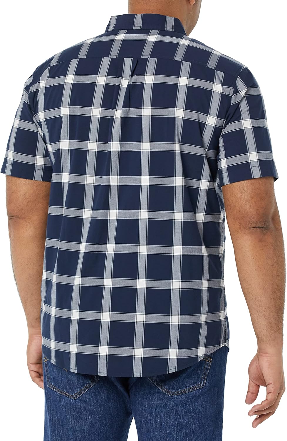 Amazon Essentials Men's Slim-Fit Short-Sleeve Poplin Shirt - Image 2