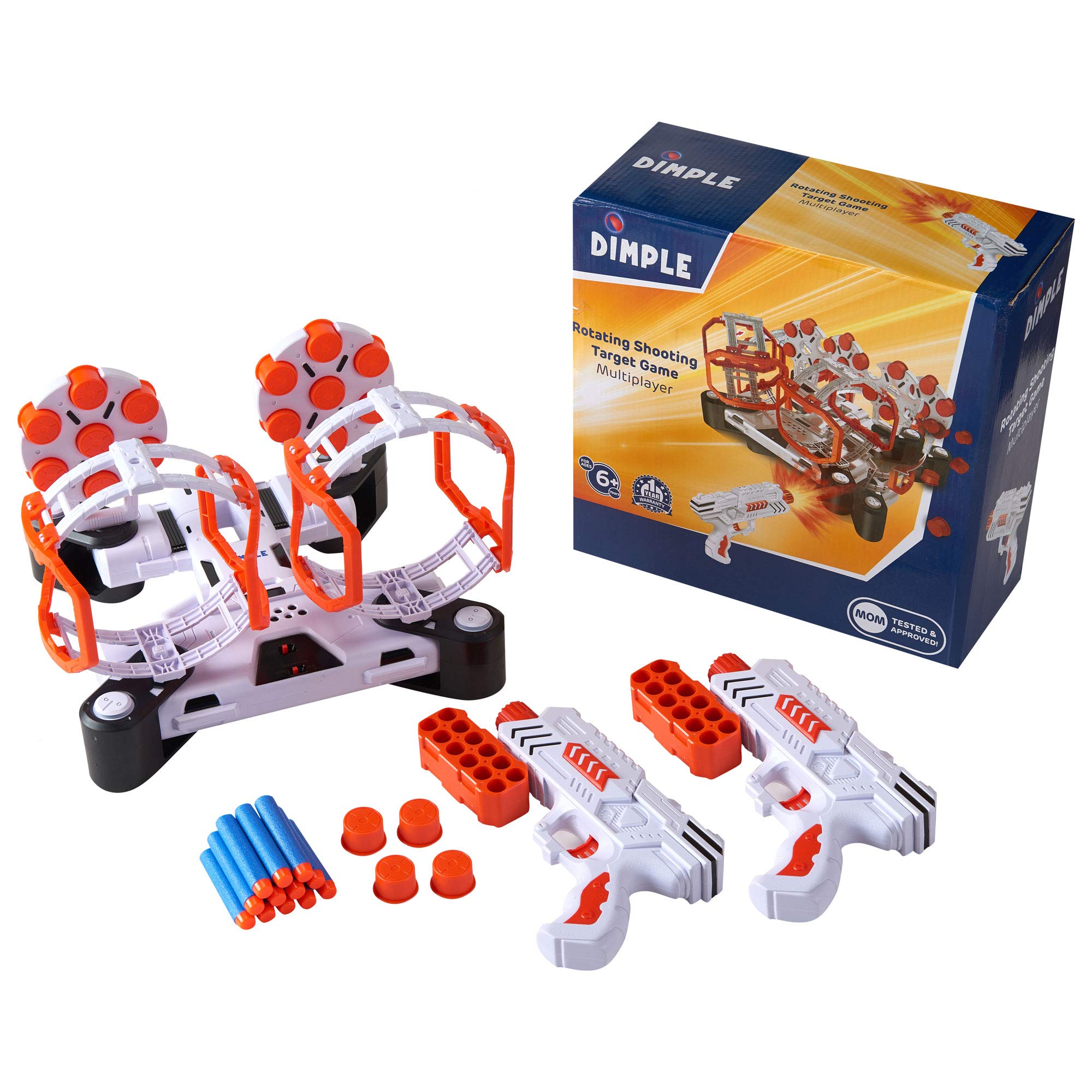 Buy Shooting Toy with Rotating Spinning Obstacles Game Set with Targets