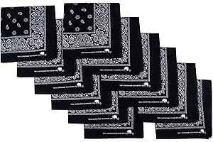 12 Pack of Bandanas: Unparalleled Quality Since 1898