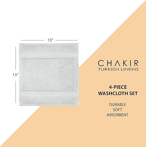 Vista 84 de Chakir Turkish Linens - Toallas de baño turcas de 100% algodón (35 x 70 pulgadas, toallas de baño grandes, color rosa)