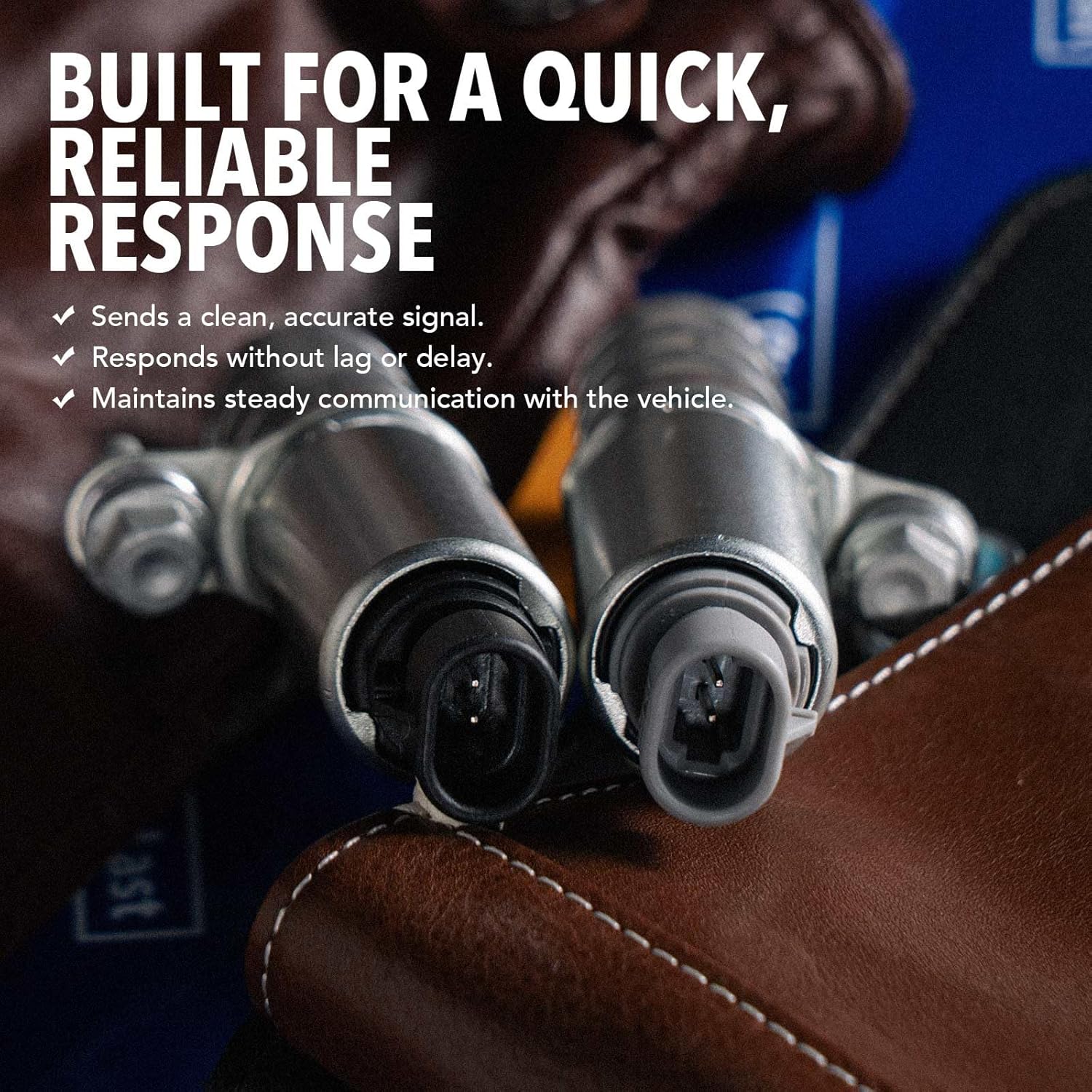 JC Whitney JFBAJCWTCV00185 Left Engine Variable Valve Timing Solenoid (VVT) - Compatible with Nissan 350Z 2003-2006, INFINITI G35 2003-2007, FX35 2003-2008, M35 2006-2008 - 3.5L