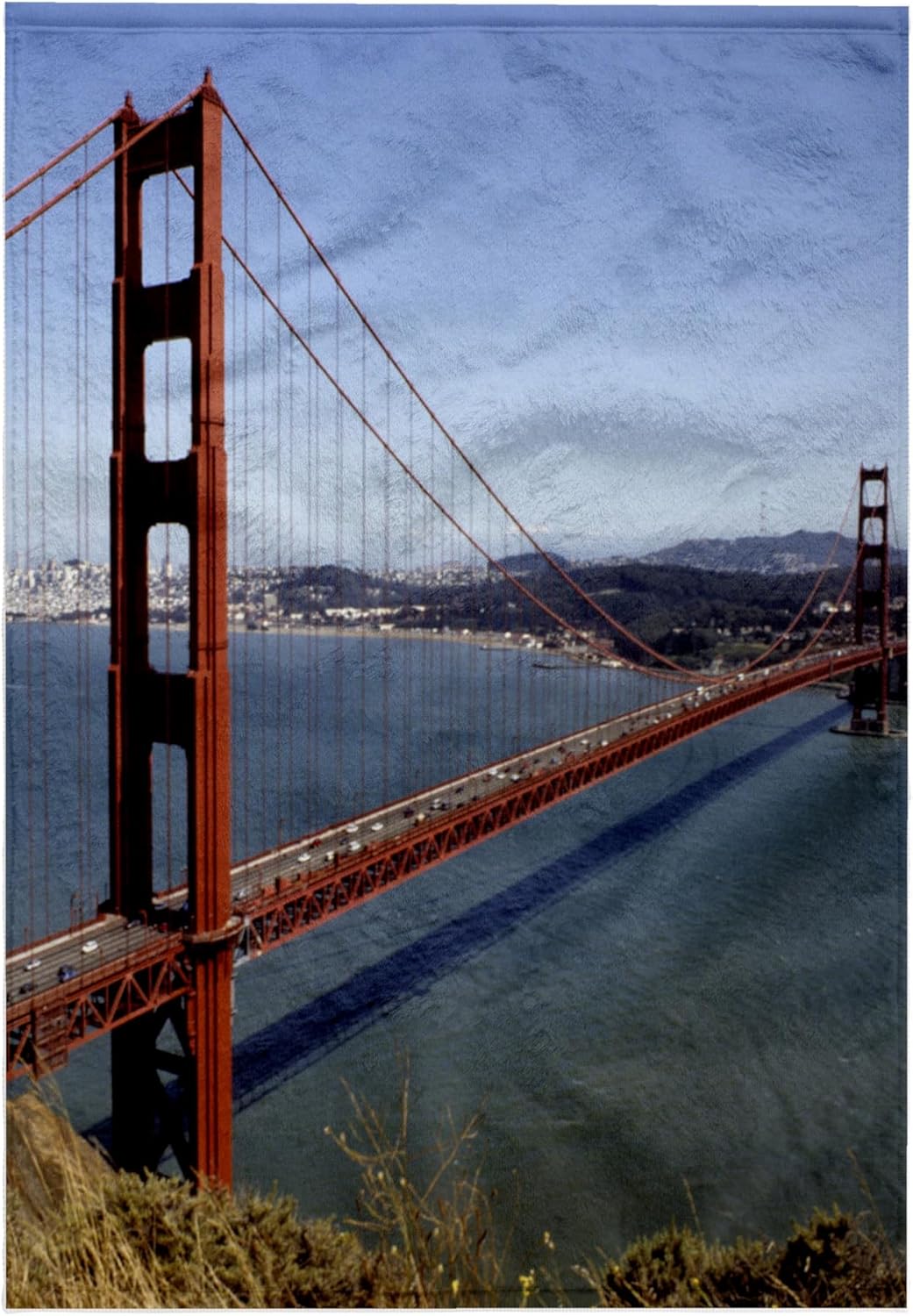 3dRose California, San Francisco. Golden Gate Bridge - US05 BBA0085 - Bill Bachmann 22x30 Bath Hand Pool Towel