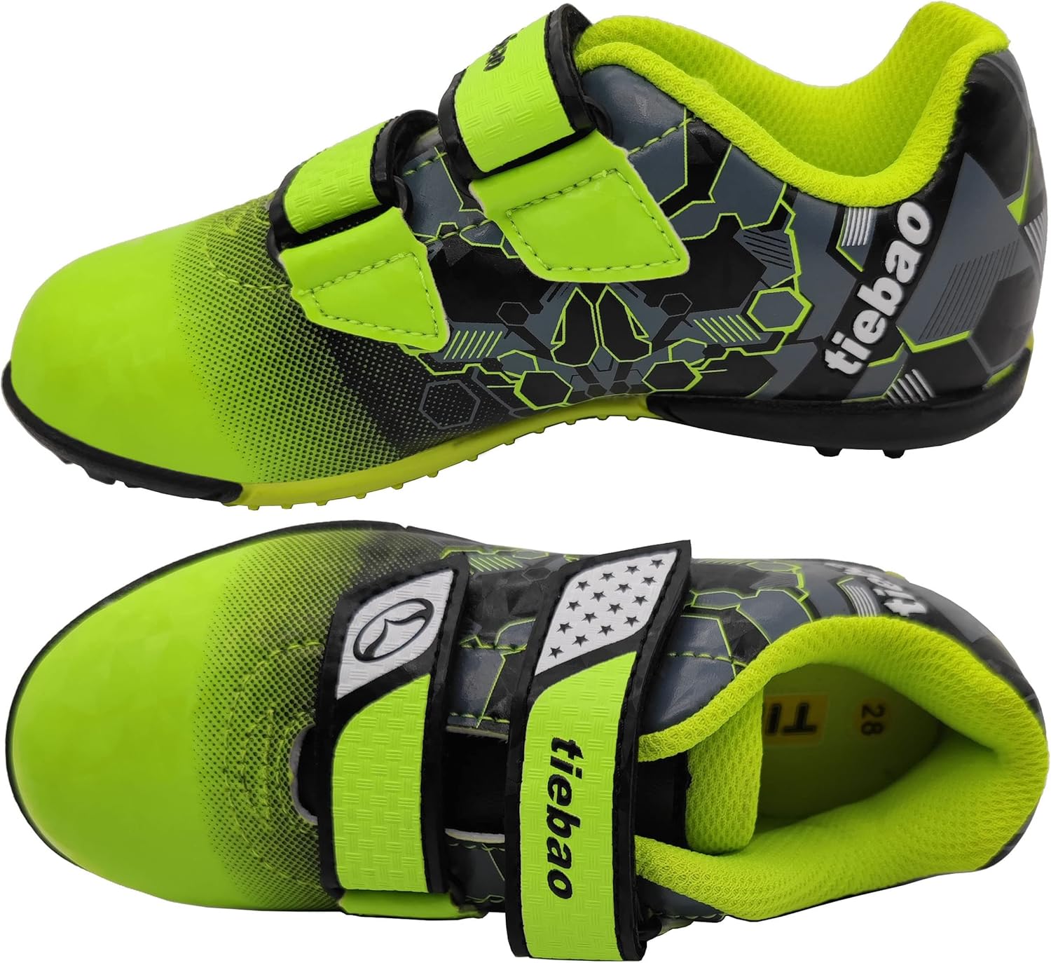 Boys' Girls' Soccer Cleats Shoes Firm Ground Turf Shoes Outdoor Sports Football Shoes (Toddler/Little Kid)