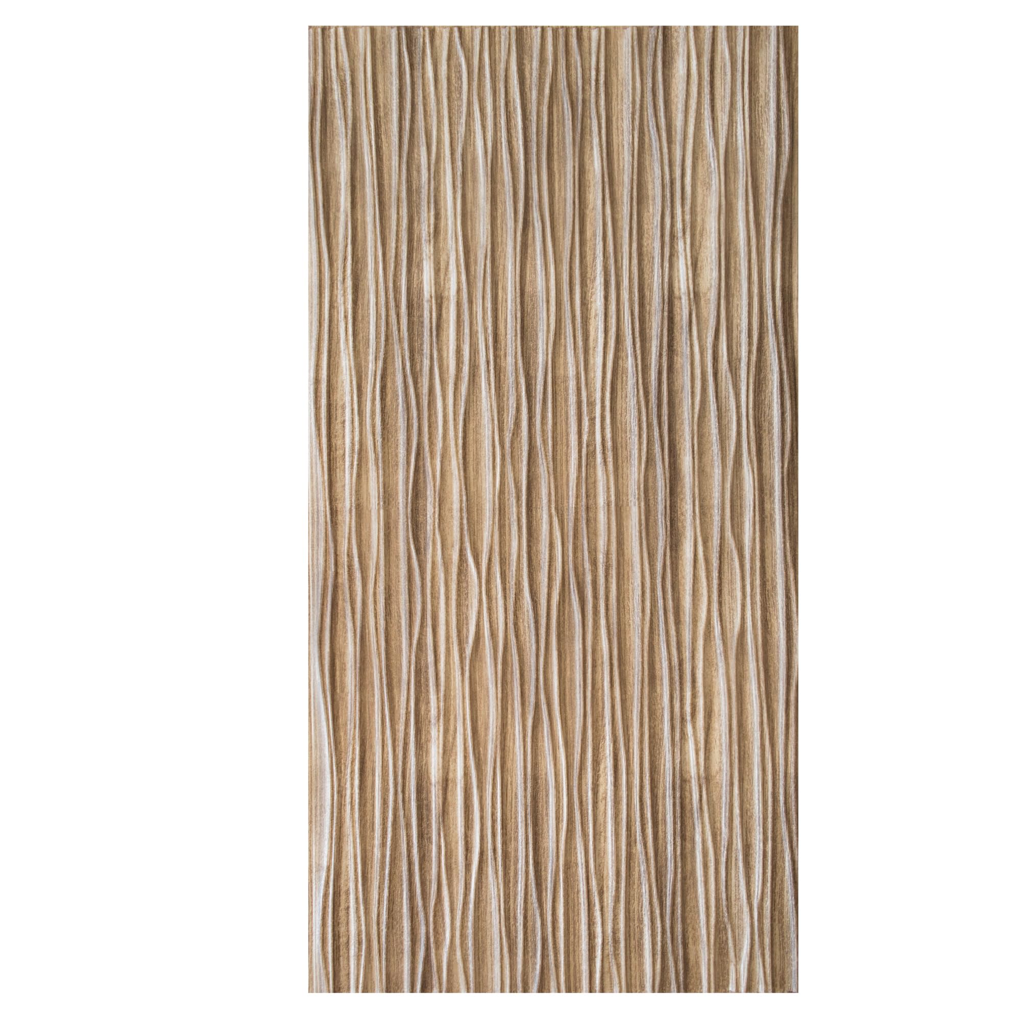 Grace Baltic pannelli da parete 3D di ottima qualità, rivestimento da parete in PVC, adesivo da parete elastico, spessore 1 mm (18, ‎onda Di Cenere)