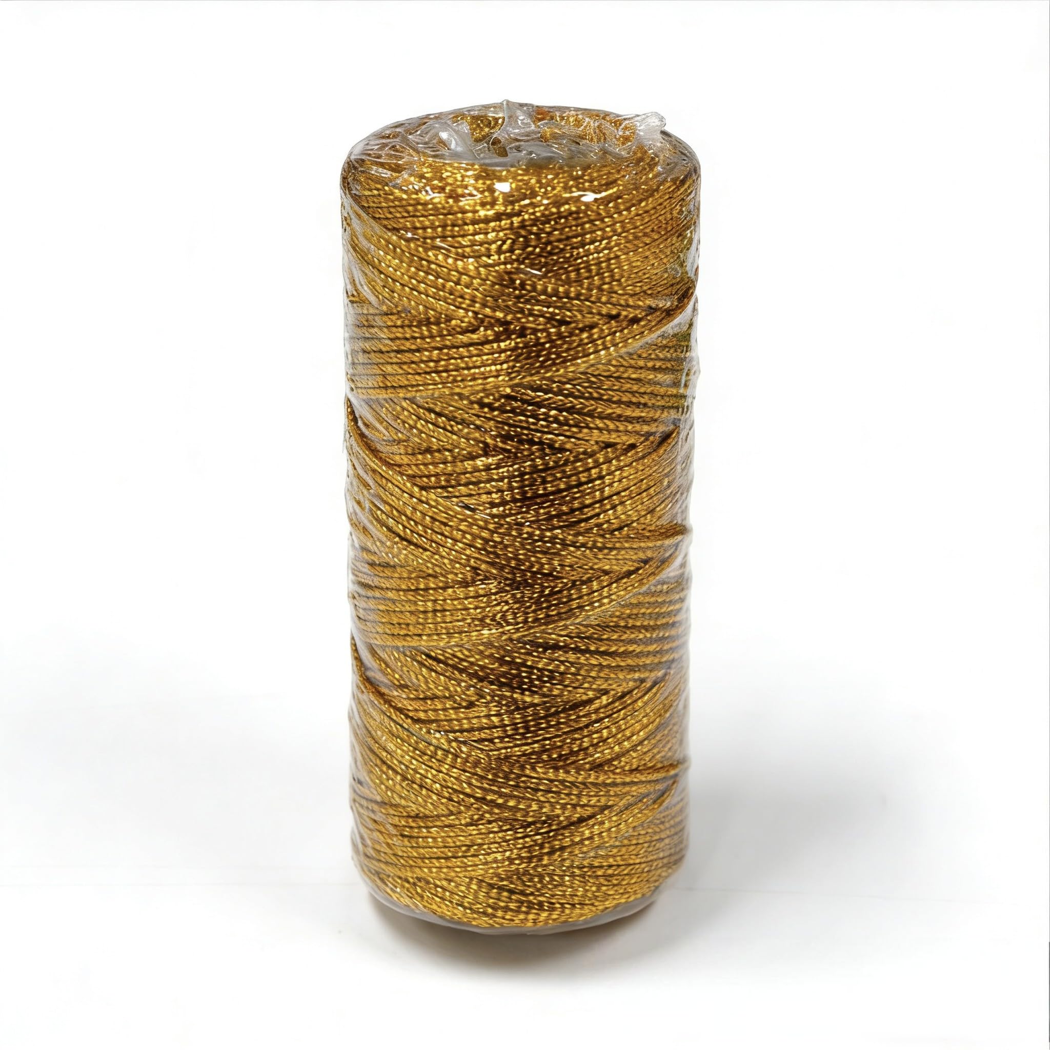 Wyjuan Gold 100M/328 Feet String Twine For Crafts Decorative Metallic Bakers String Bakers Twine Glitter Cord For Crafting Decorative Wrapping For Diy Crafts Presents Gift Wrapping