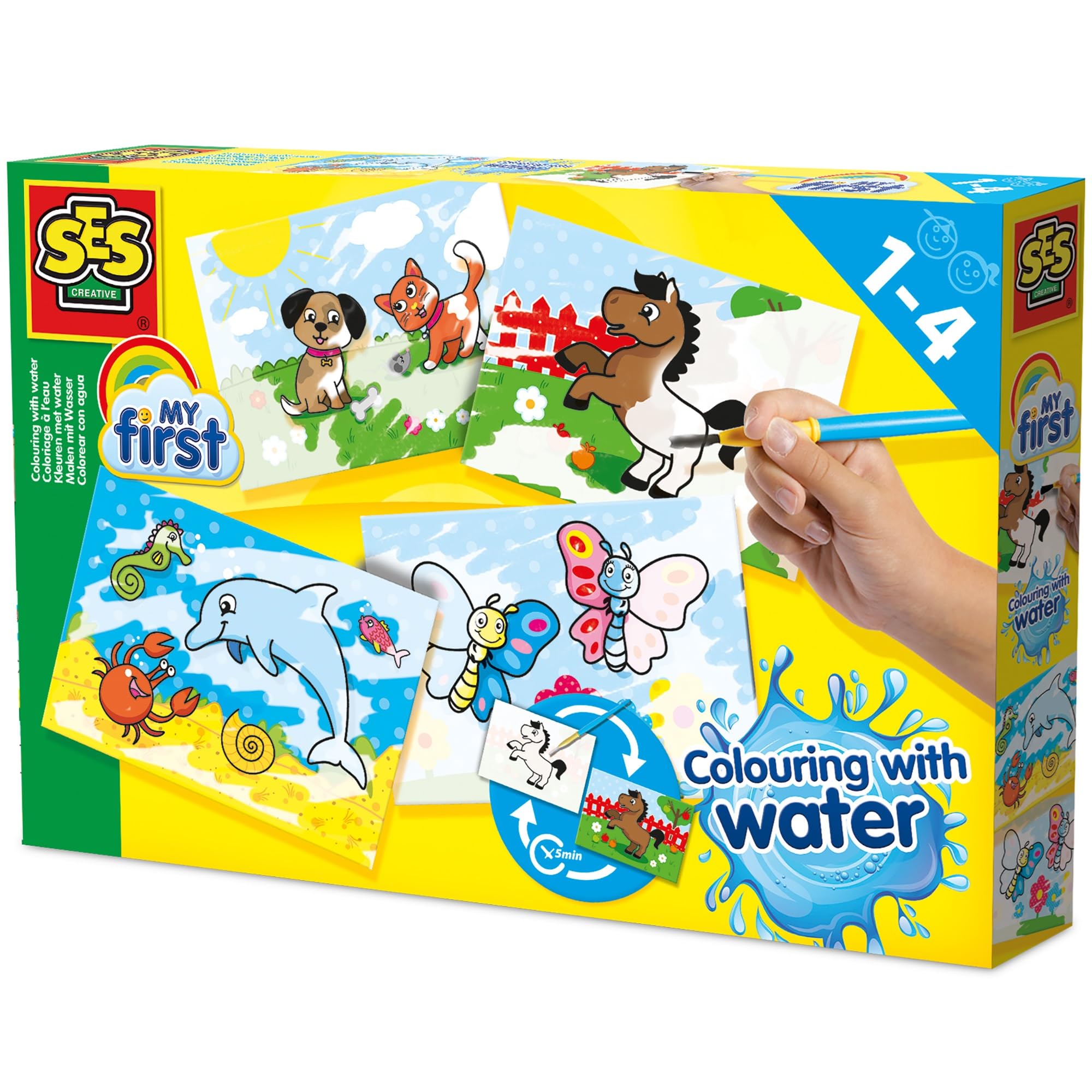 SES Creative My First - Colouring with Water - 1 Pack