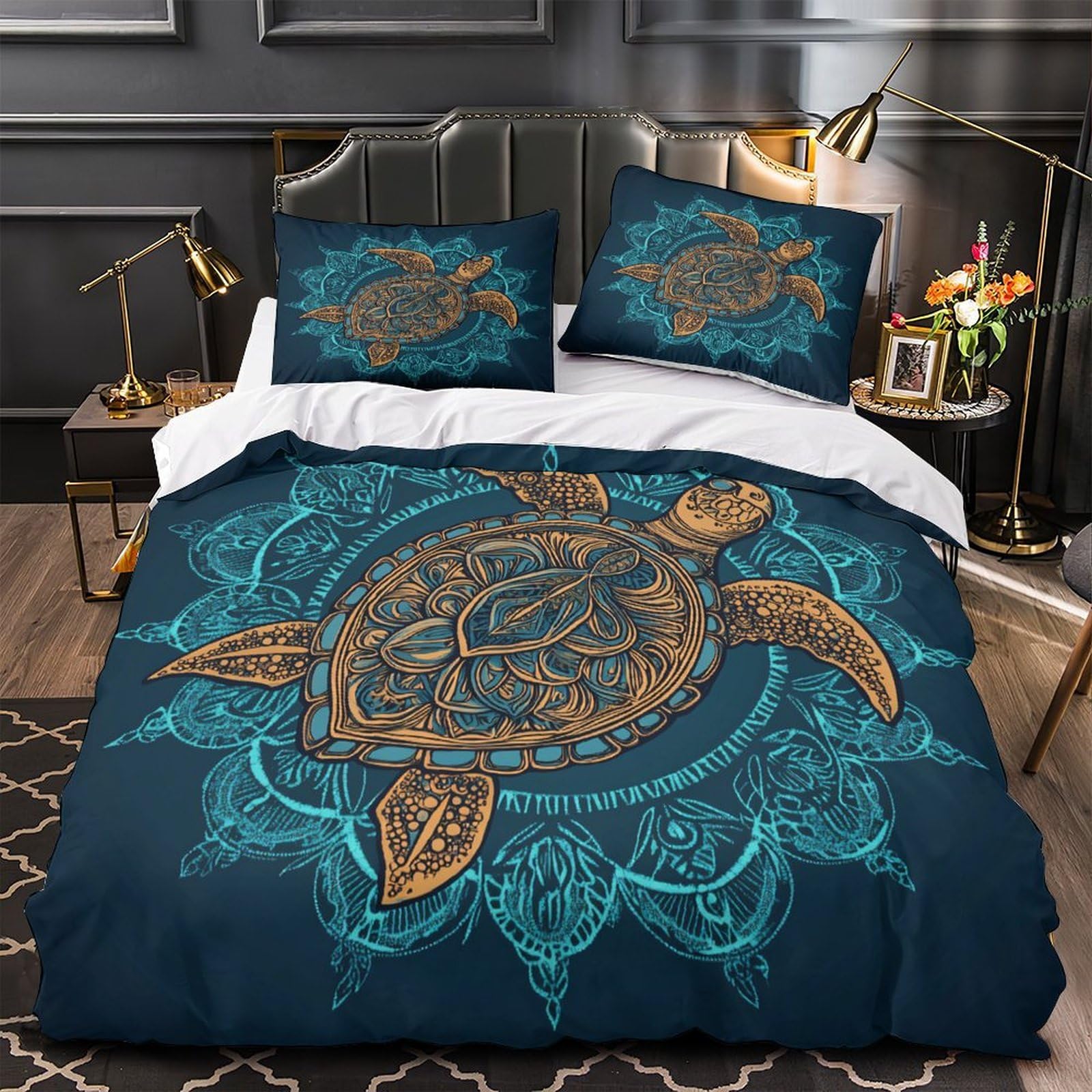 Parure de lit zombie 3D en microfibre premium résistante et super douce