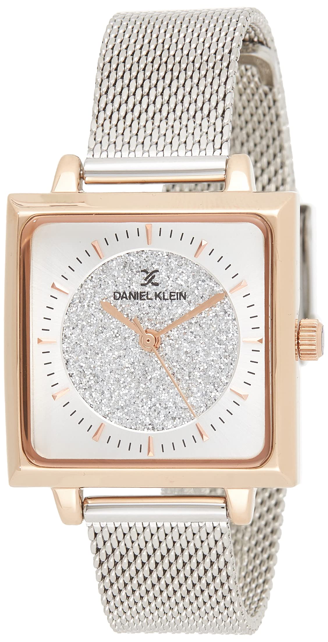 Daniel Klein Womens Quartz Watch, Analog Display And Stainless Steel Strap Dk12206-3