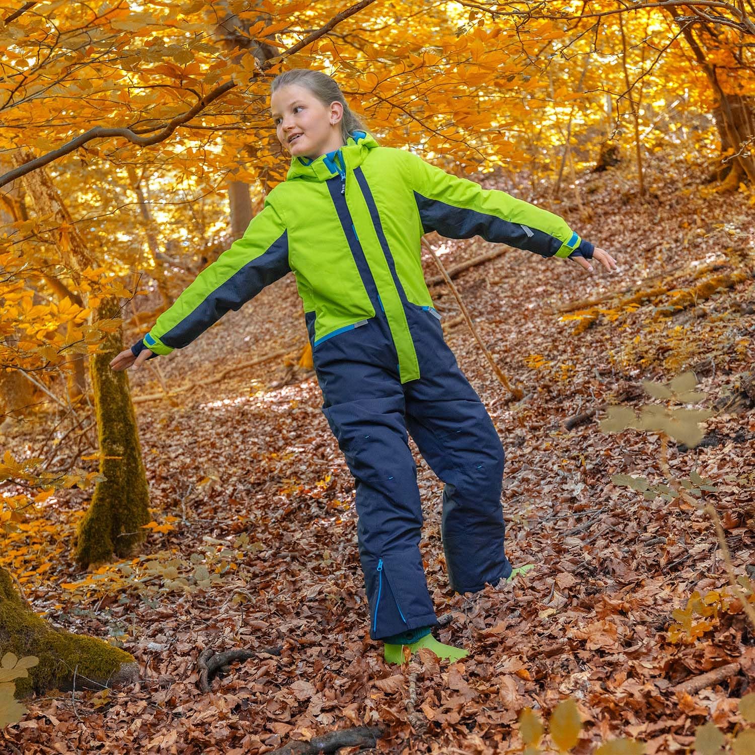 JAKO-O Winteroverall, hellgrün