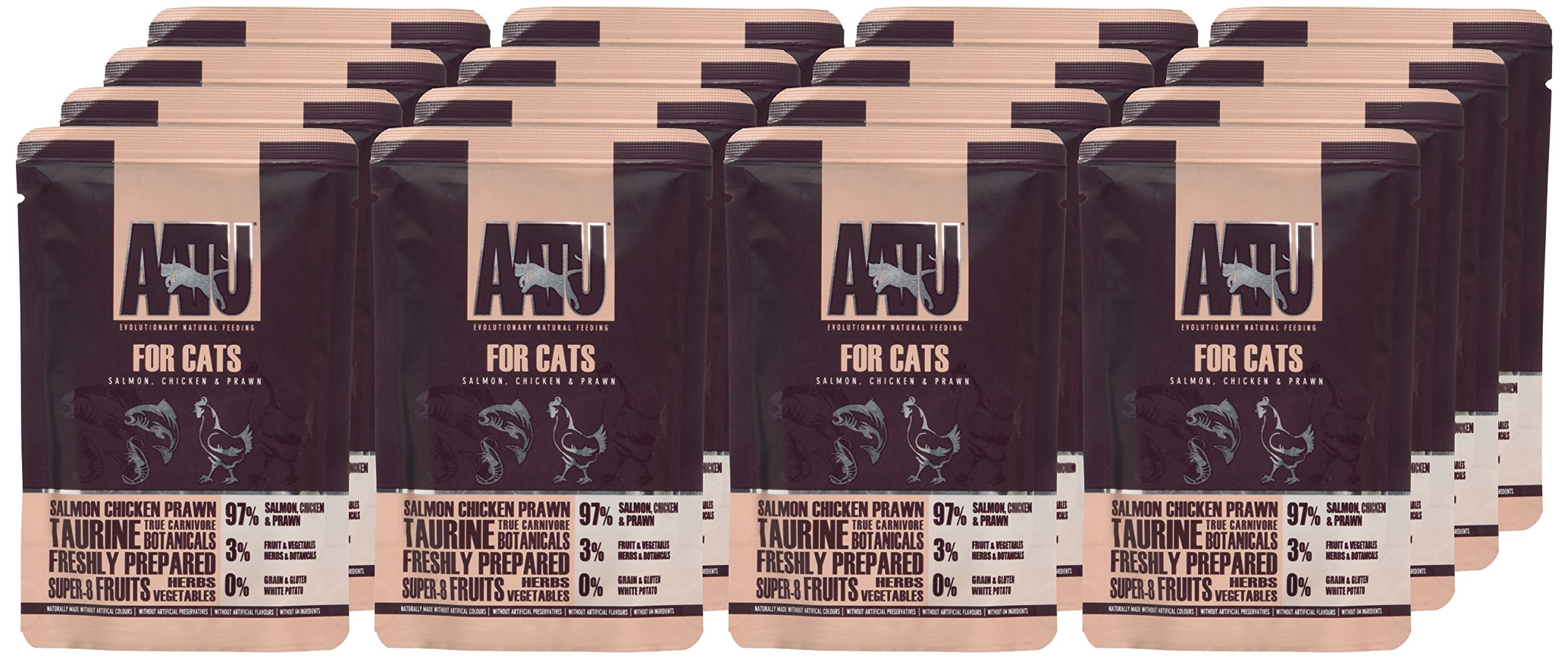 Amazon.co.jp: AATU（アートゥー） キャット ウェット パウチ サーモン
