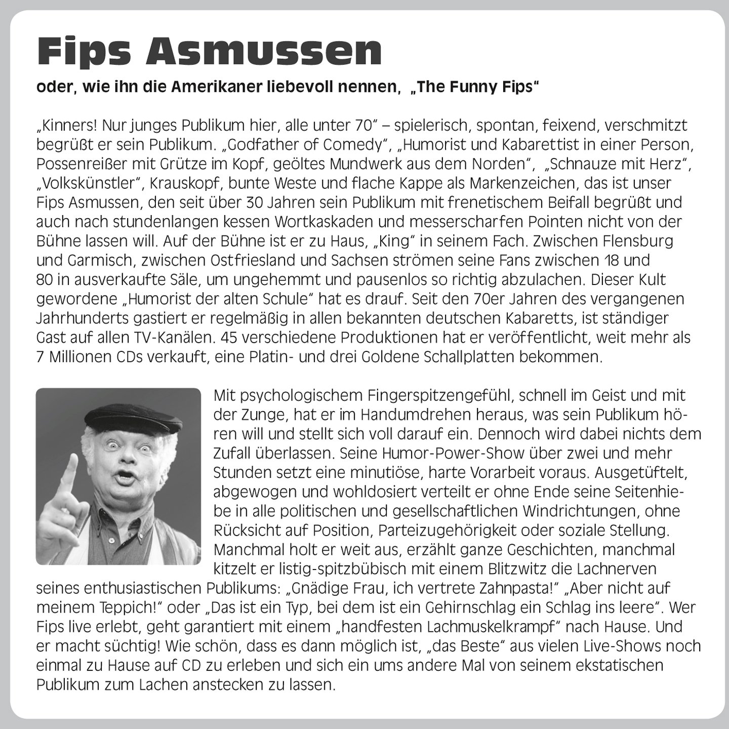 Fips Asmussen - Das Beste - Folge 2 - LIVE Lachen Nonstop!