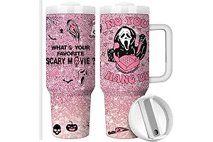 Tumbler With Lid And Straw - Ghost