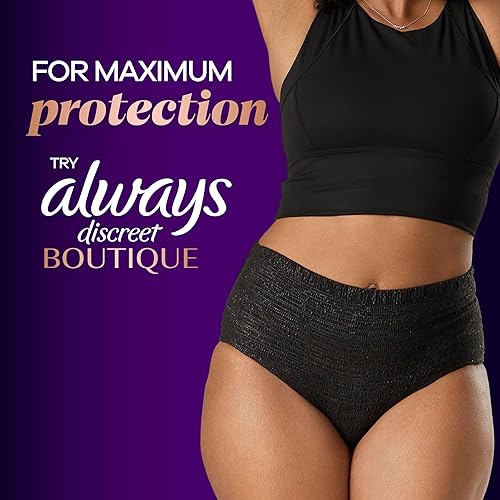 Miniatura 9 de Always - Pañales para mujeres adultas con incontinencia urinaria, absorbentes, 90 unidades.