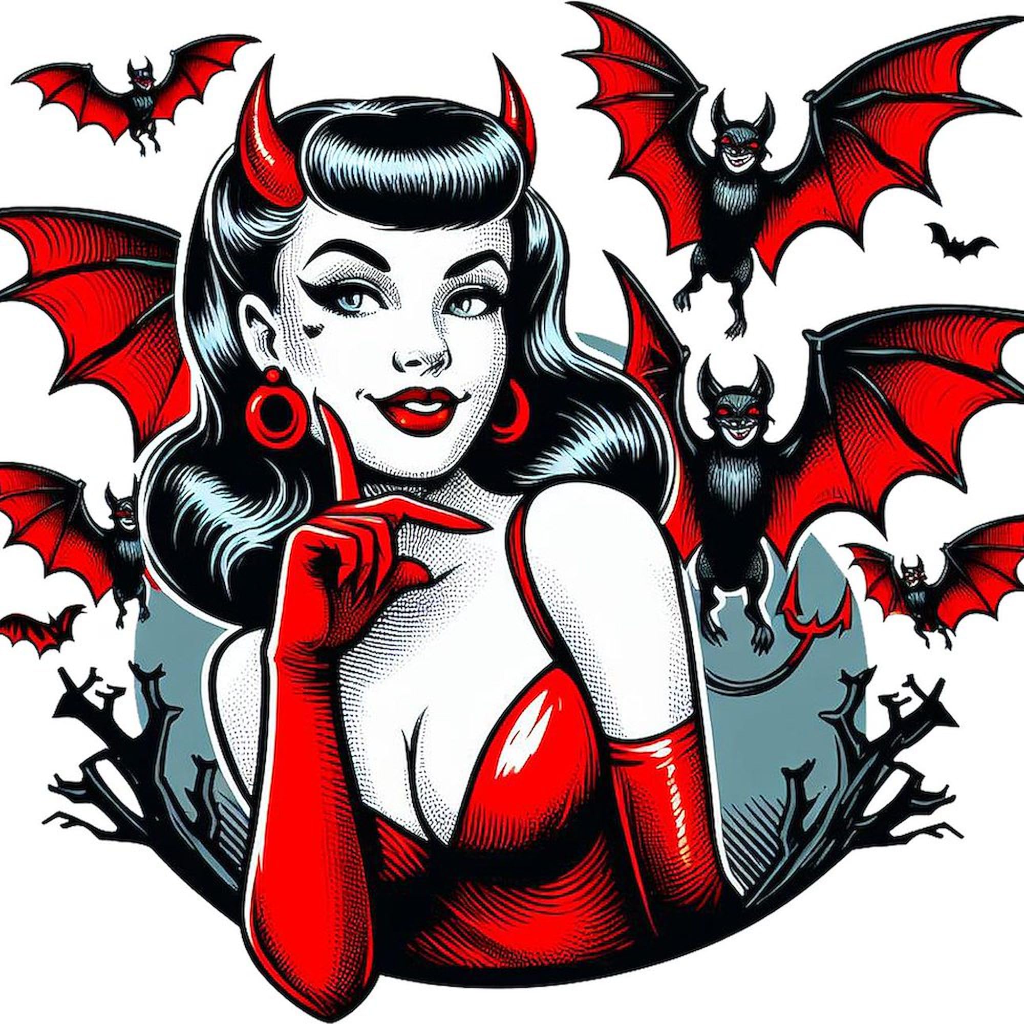 CafePress Devil Bats 4
