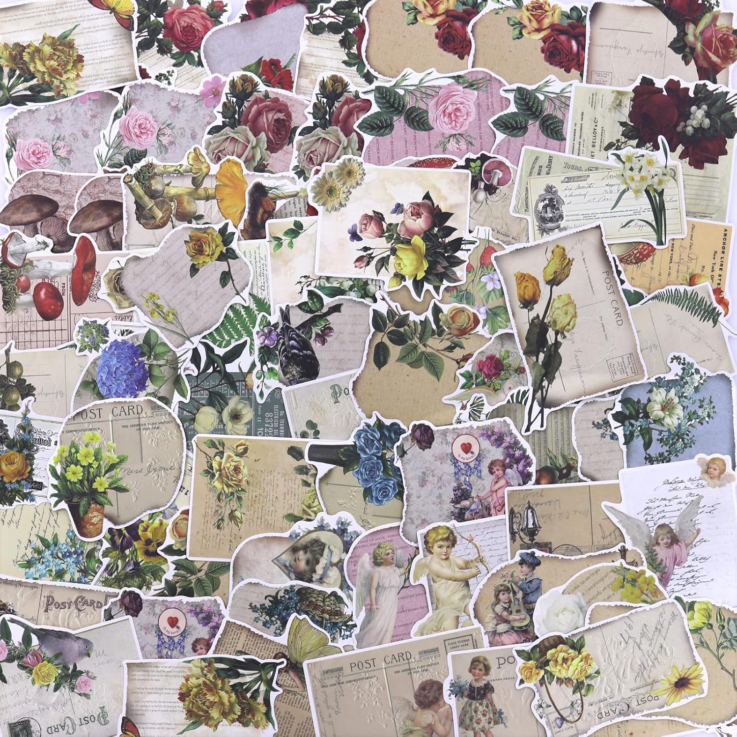 Knaid Juego De Calcomanías De Plantas De Eucalipto Y Flores