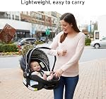 Graco SnugRide 35 Lite LX Infant Car Seat, 1.8-15.8 kg (4-35 lb), Studio