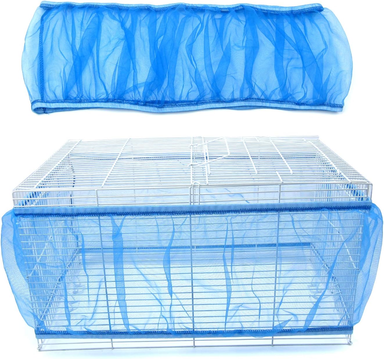 Alfie Pet Sunny Mesh Bird Seed Catcher Guard Net Color