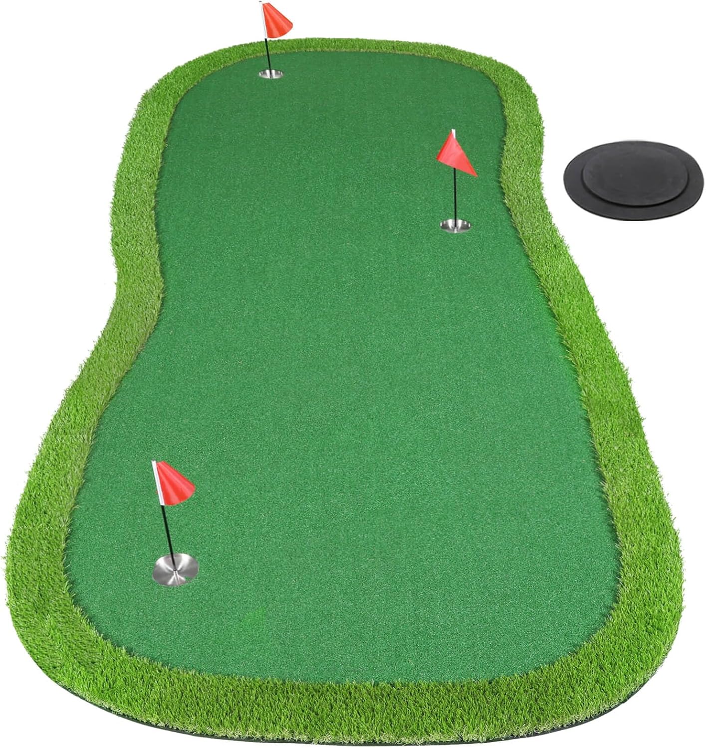 Golf Putting Green, Professional Large Practice Putting Mat for Outdoor & Indoor Putt Trainning